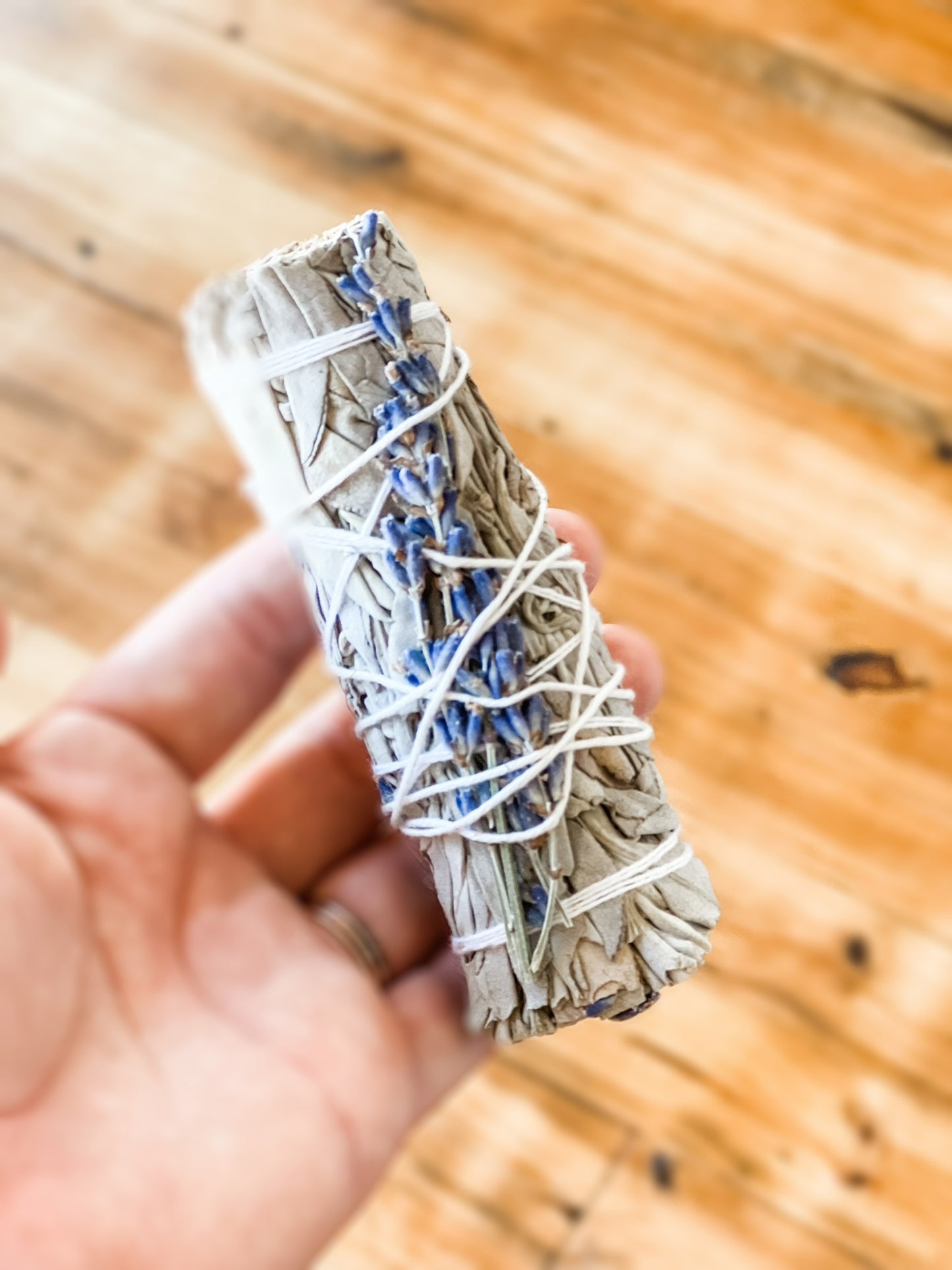 White Sage With Lavender