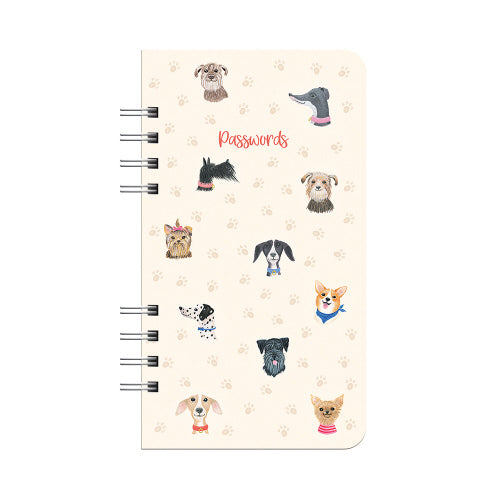 Internet Password Logbook Dog Gone Cute