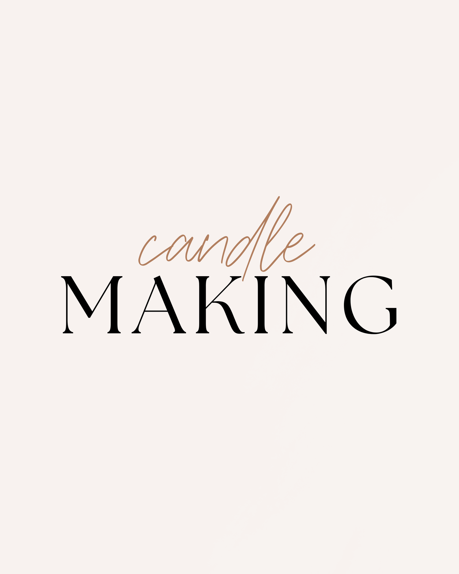 Candle Making Workshops
