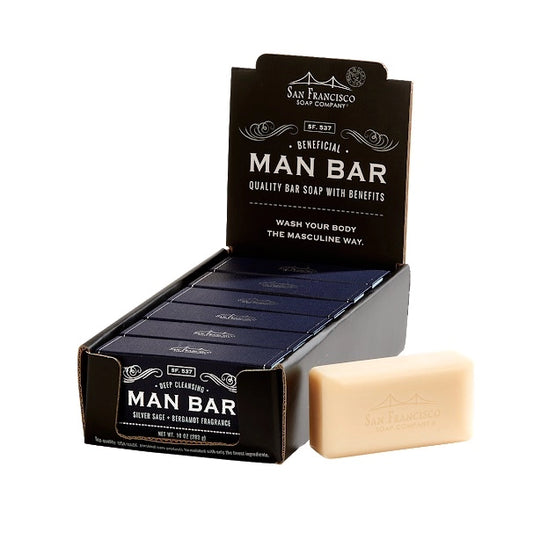 Man Bar- Silver Sage & Bergamot