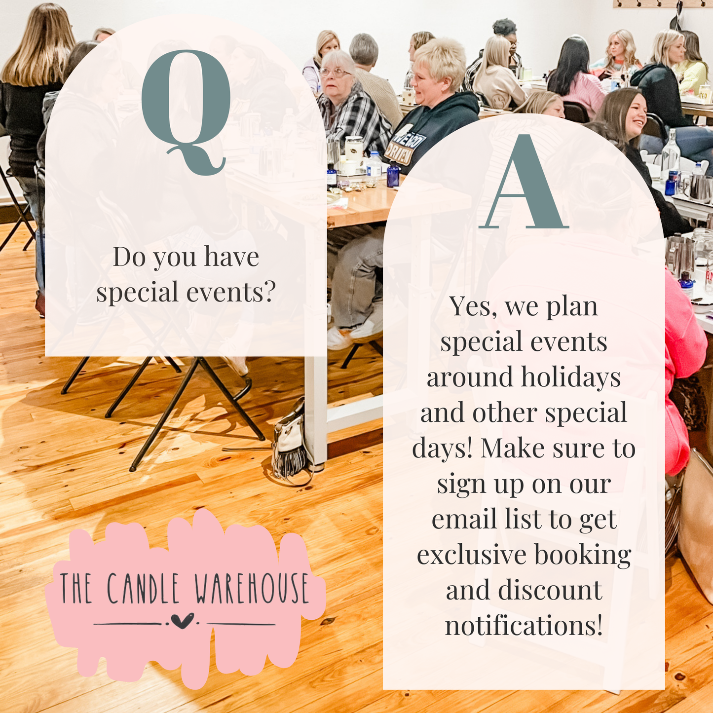 Candle Pouring Workshop