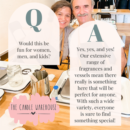 Candle Pouring Workshop