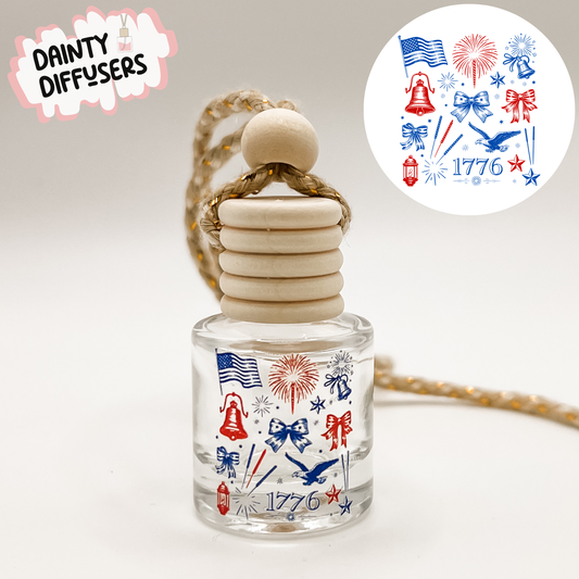 1776 Fireworks Car Diffuser