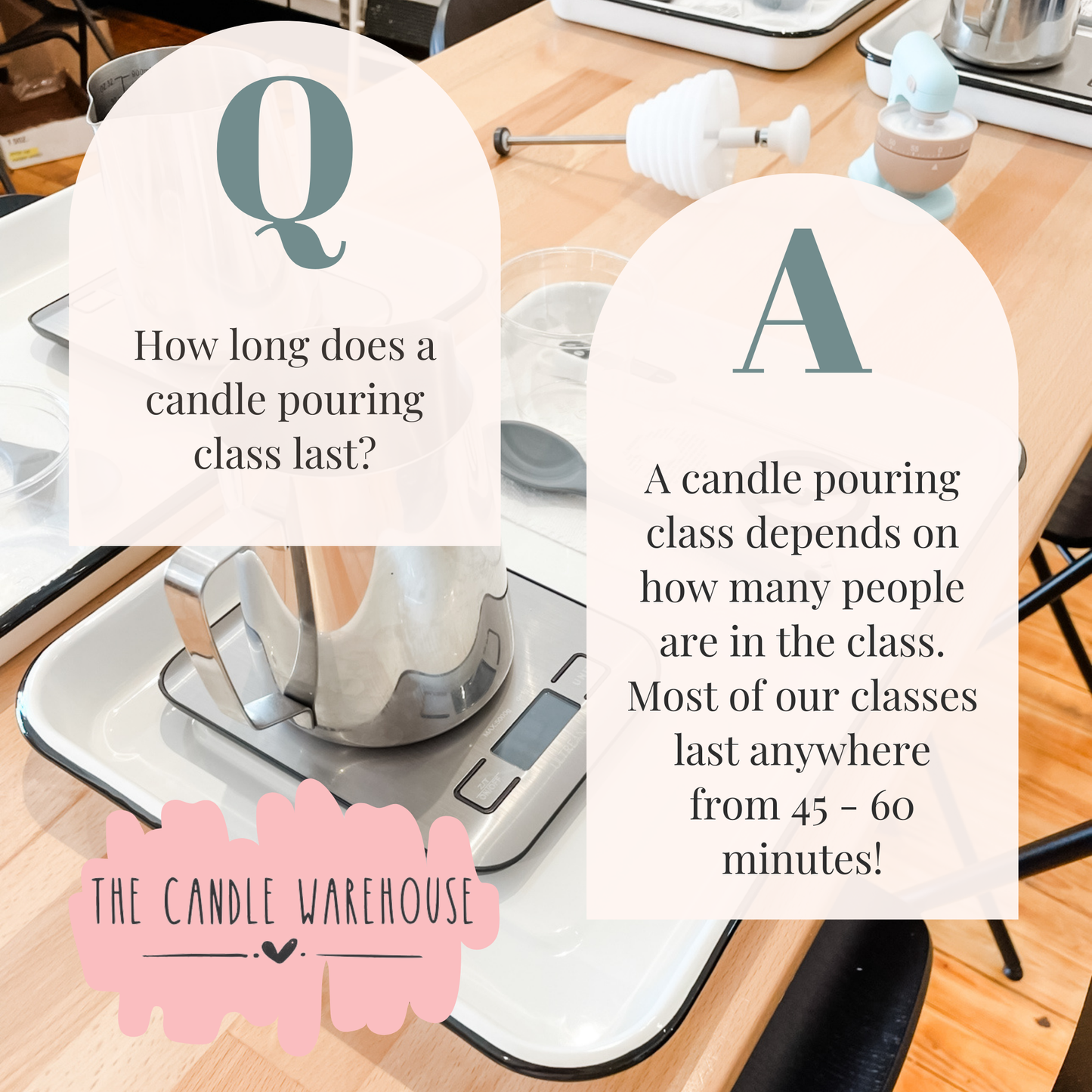 Candle Pouring Workshop