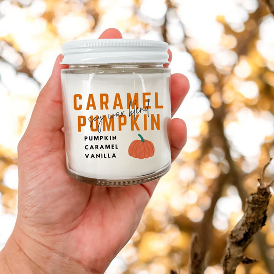 Caramel Pumpkin 4 oz Candle