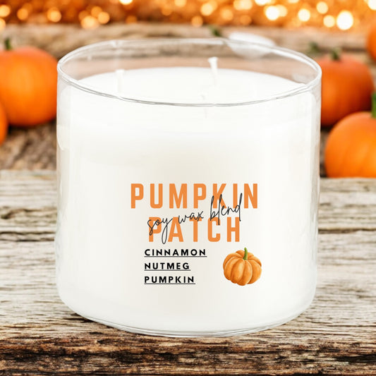 Pumpkin Patch 3-Wick Candle