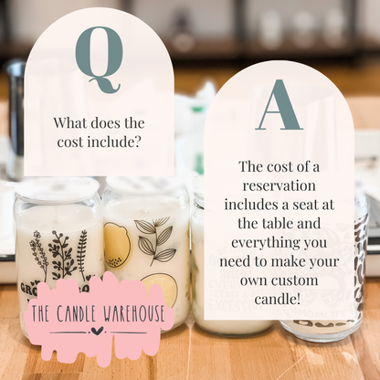 Candle Pouring Workshop