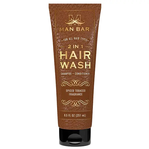 2 in 1 Hair Wash- Spiced Tobacco