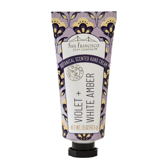 Hand Cream- Violet & White Amber