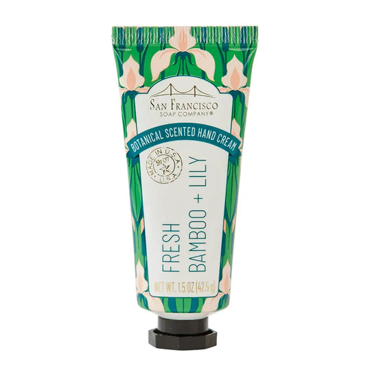 Hand Cream- Fresh Bamboo + Lily