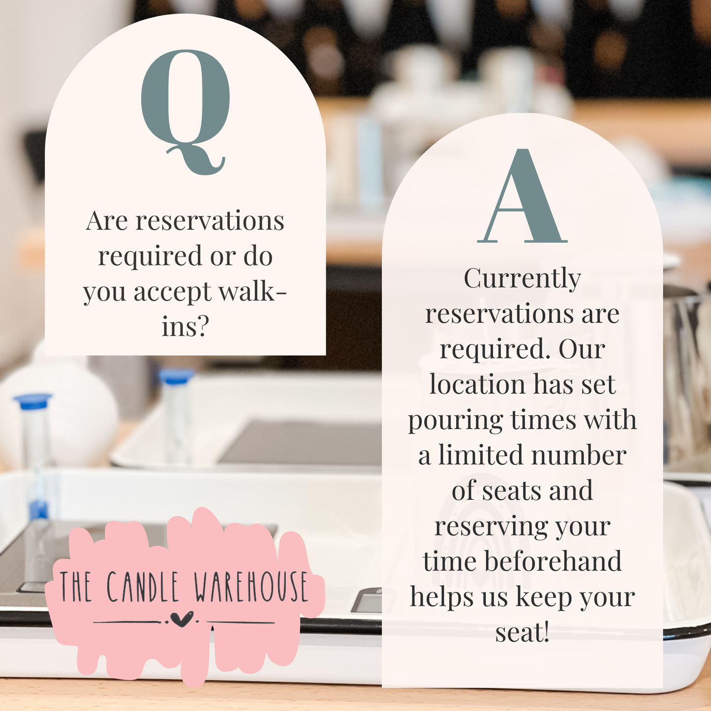 Candle Pouring Workshop