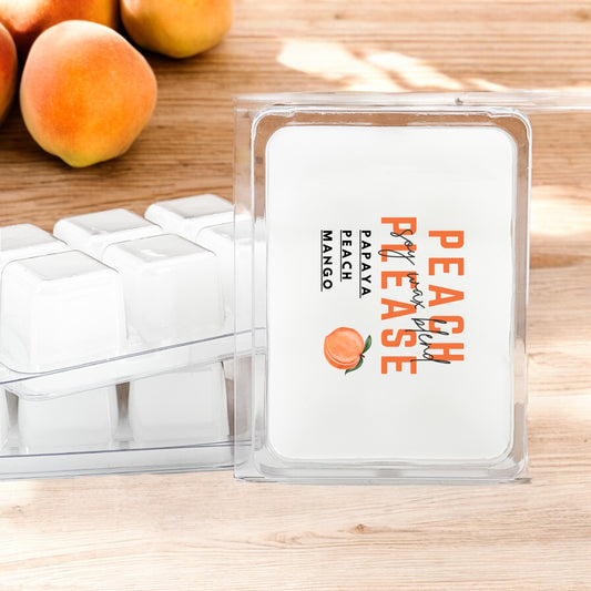 Peach, Please Wax Melts