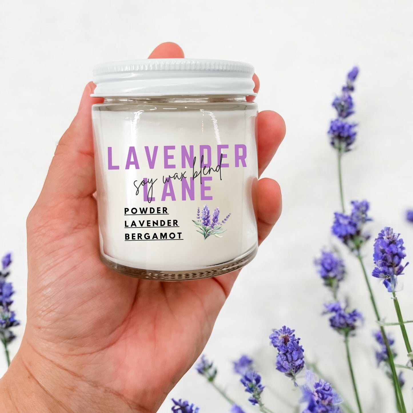 Lavender Lane 4 oz Candle