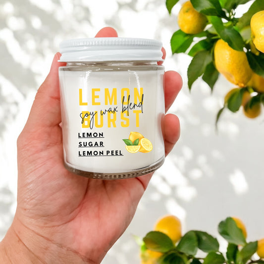 Lemon Burst 4 oz Candle