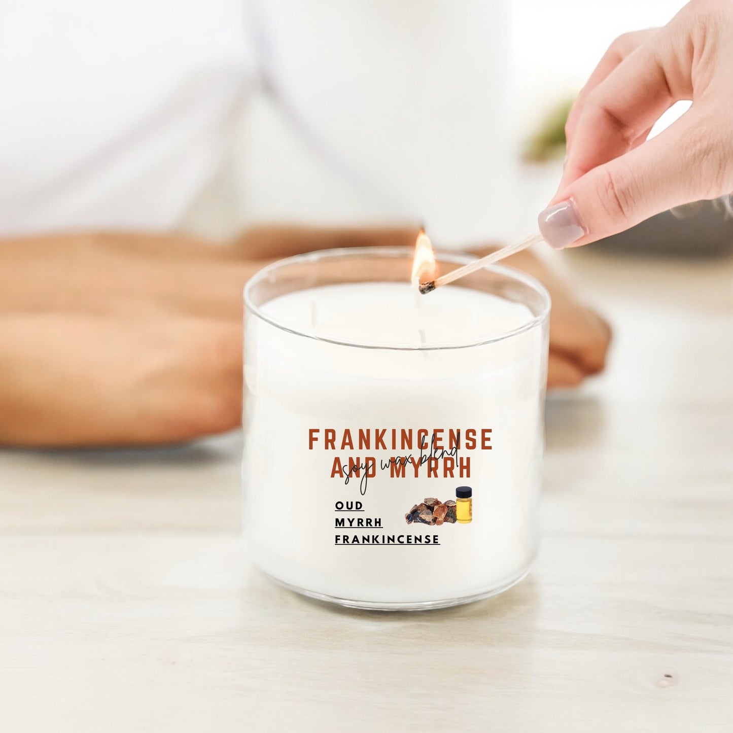 Frankincense and Myrrh 3-Wick Candle