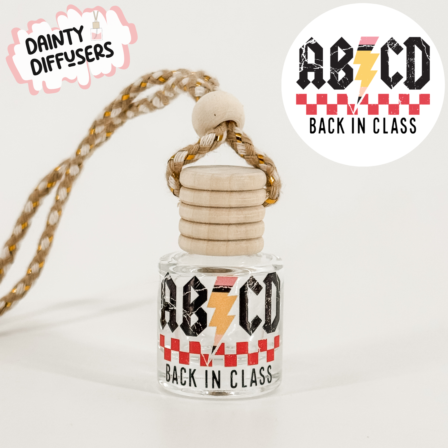 ABCD Back In Class Car Diffuser