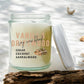 Vanilla Driftwood 4 oz Candle