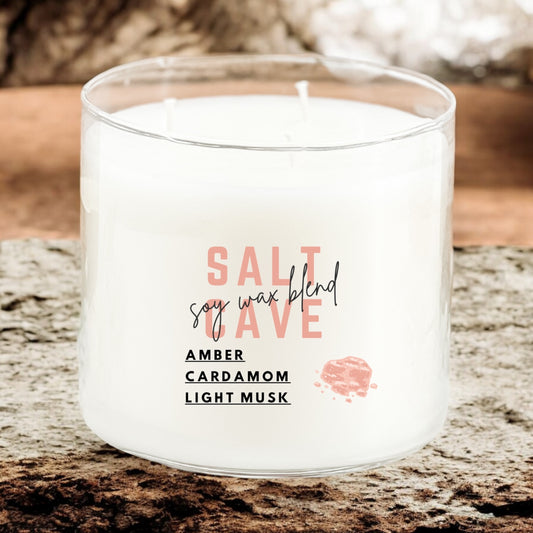 Salt Cave 3-Wick Candle