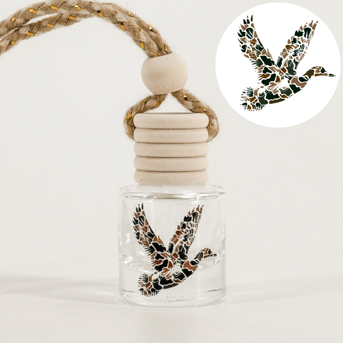 Camo Duck Car Diffuser