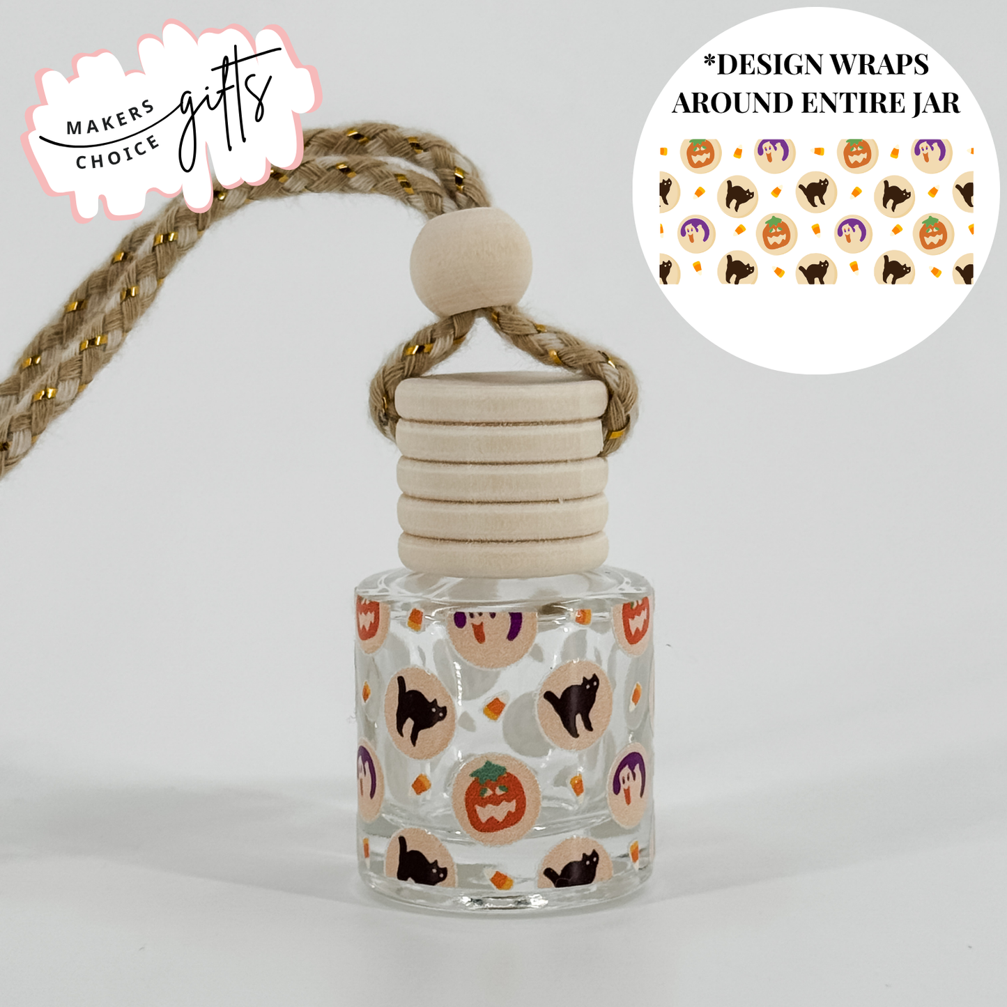 Fall Scented Car Diffusers – Spooky Season