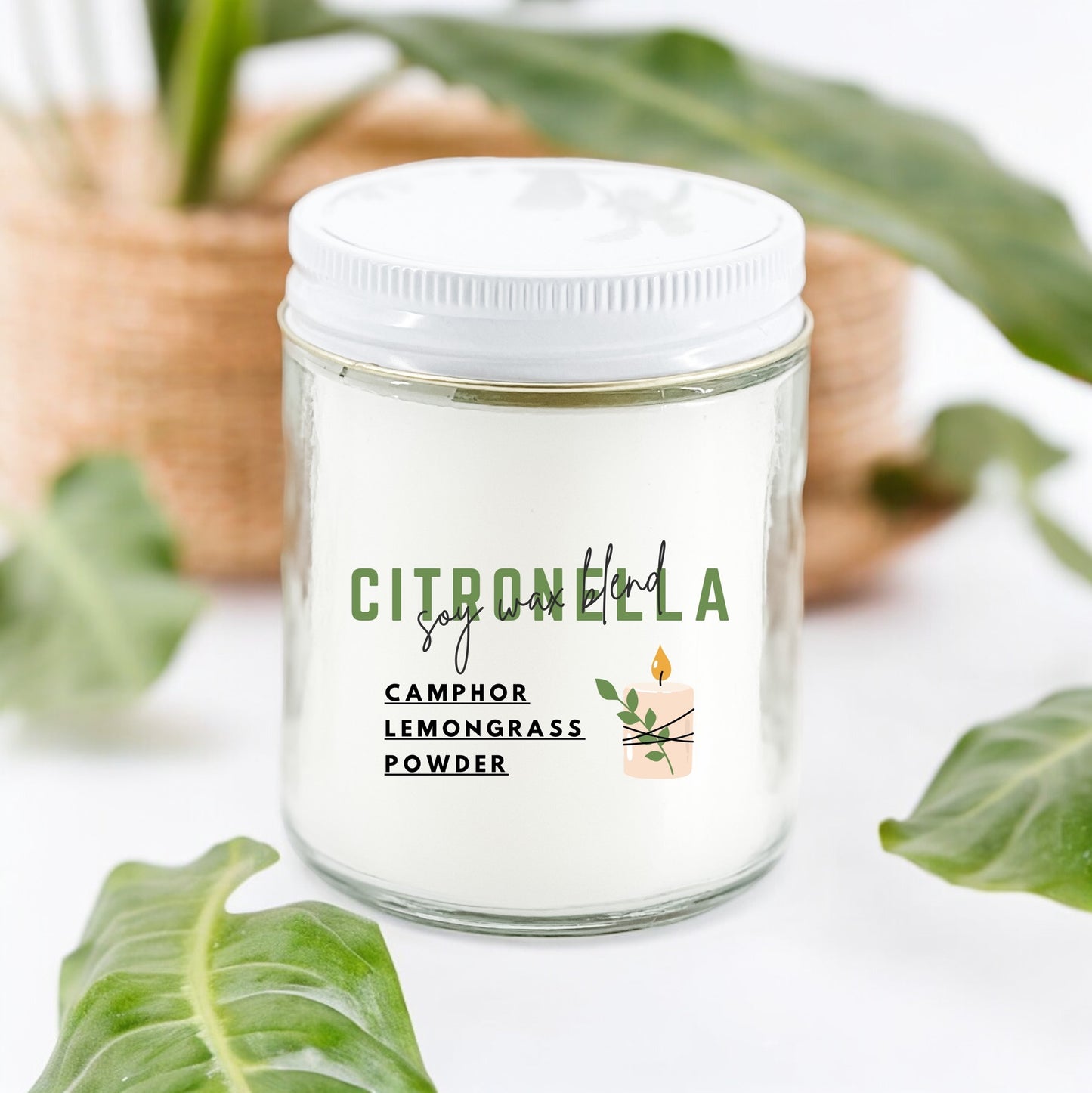 Citronella 8 oz Candle