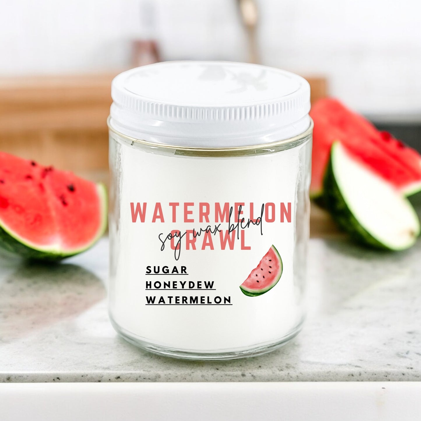 Watermelon Crawl 8 oz Candle