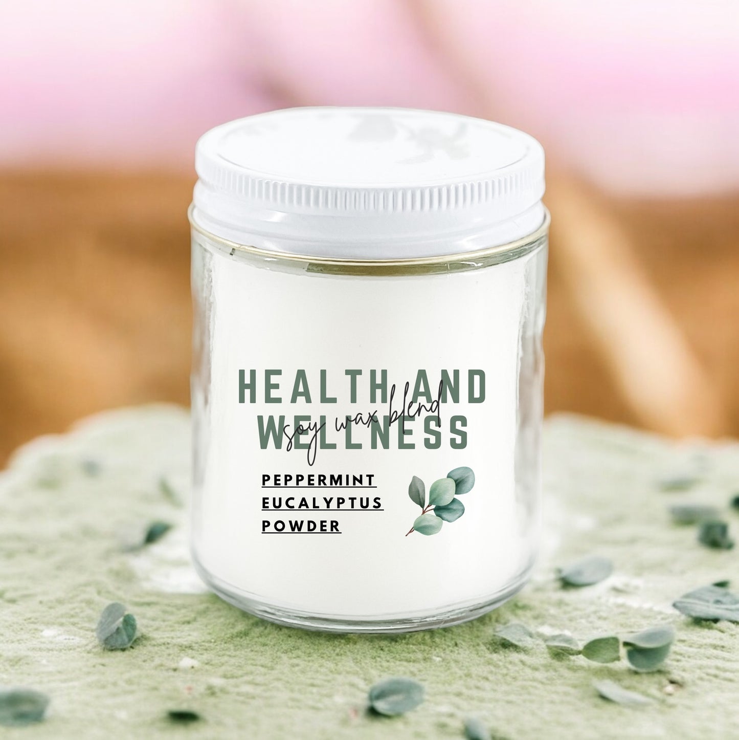 Health and Wellness 8 oz Candle