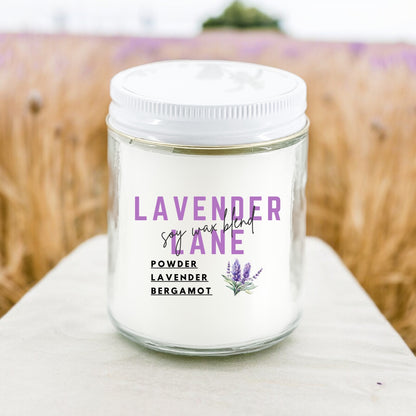 Lavender Lane 8 oz Candle