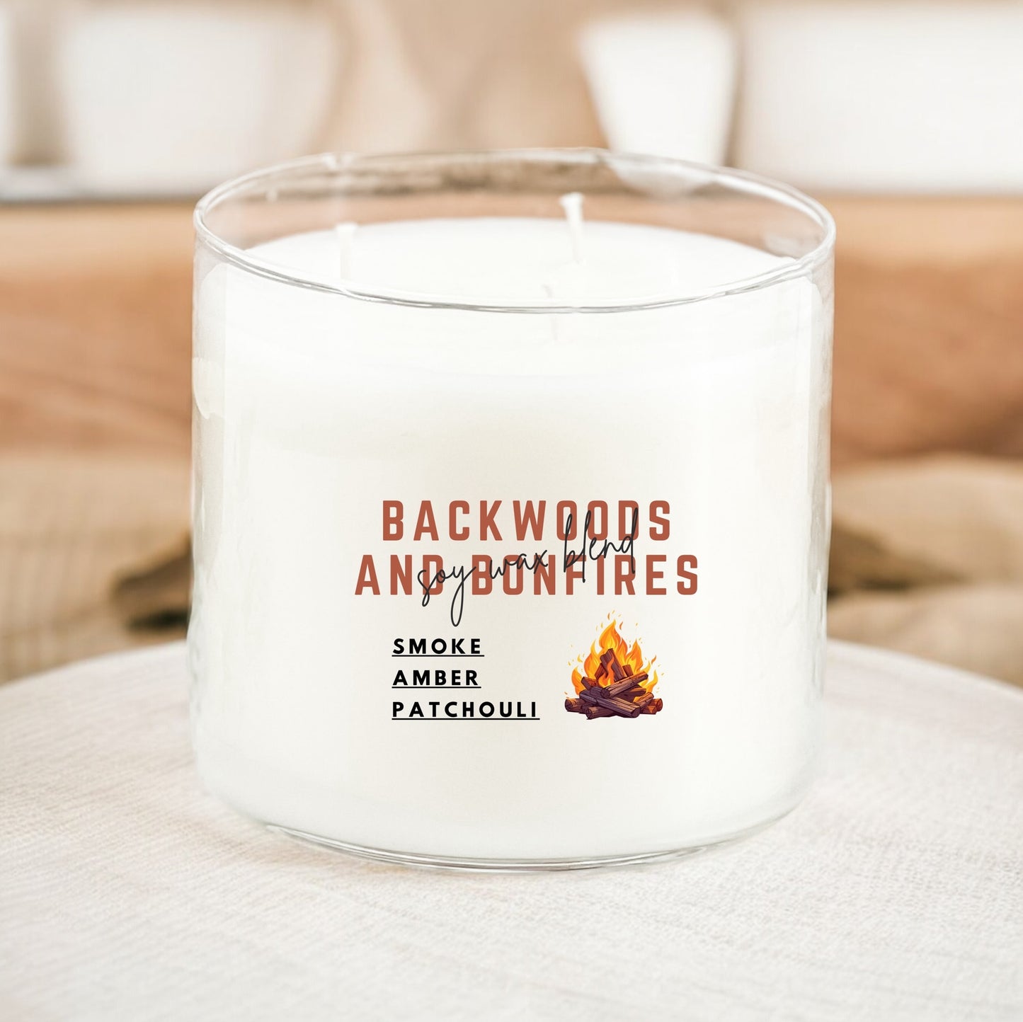 Backwoods and Bonfires 3-Wick Candle