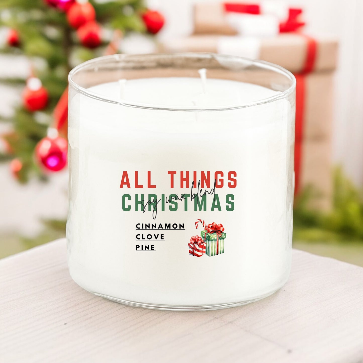 All Things Christmas 3-Wick Candle