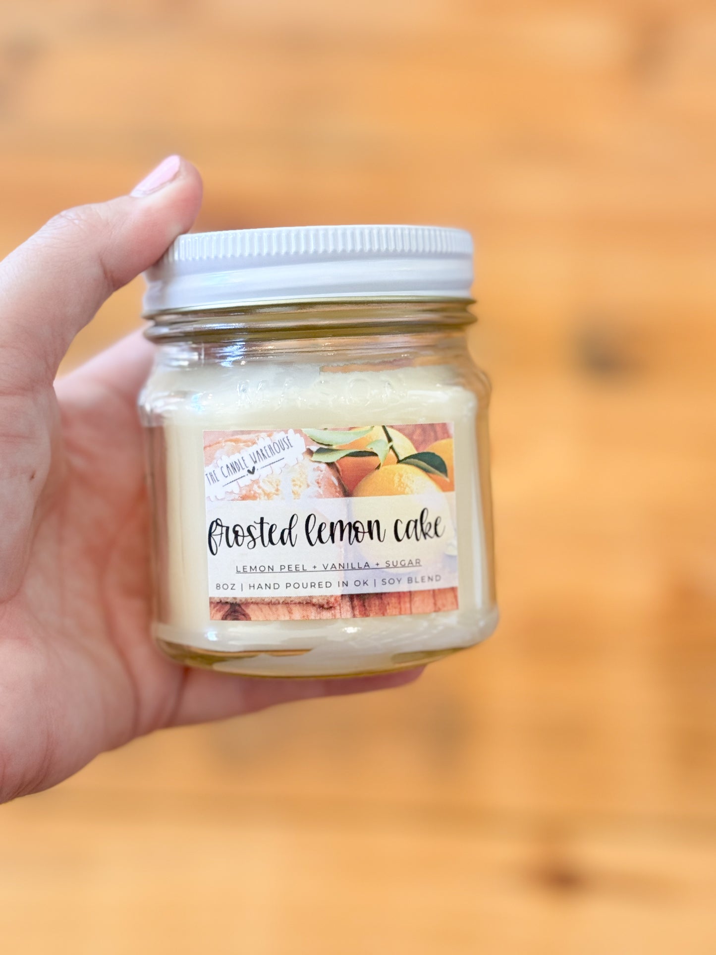 8 oz Mason Jar Candle