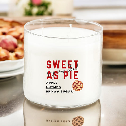 Sweet As Pie 3-Wick Candle