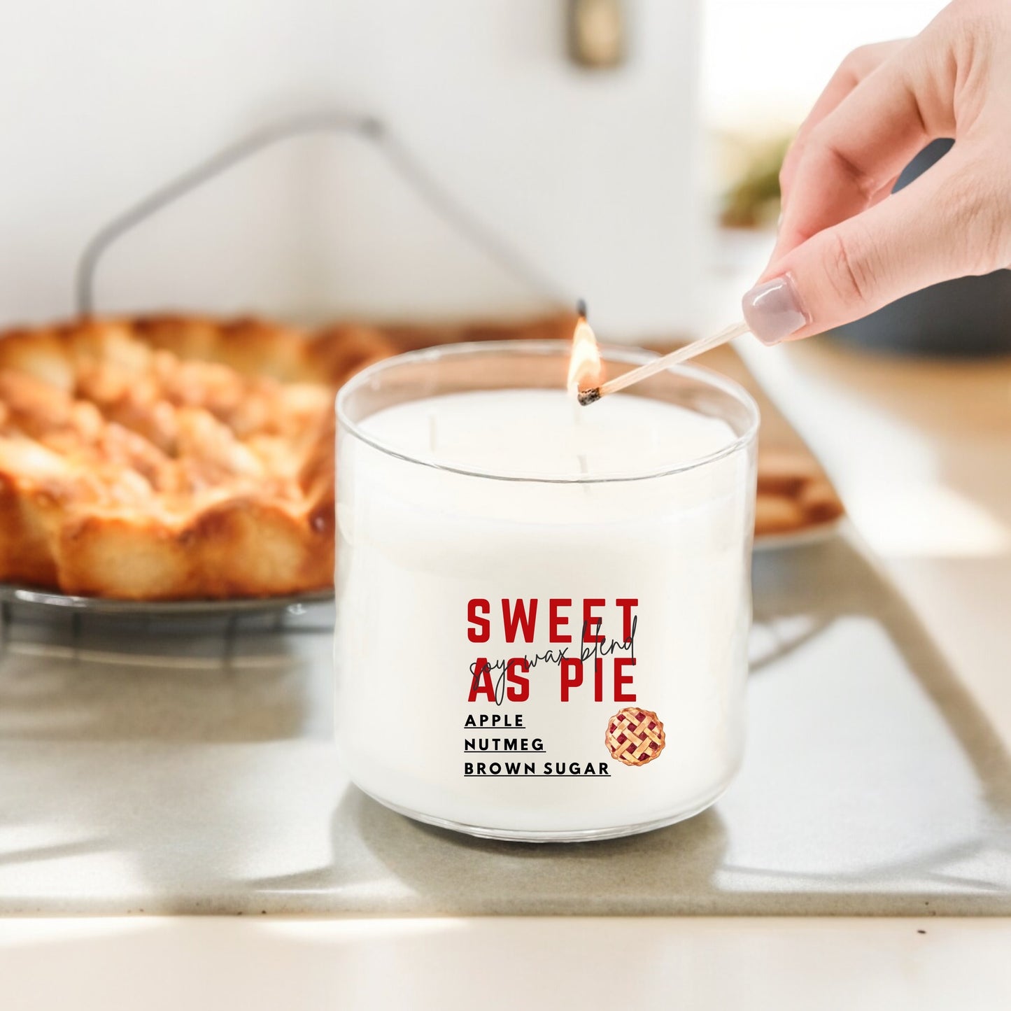 Sweet As Pie 3-Wick Candle