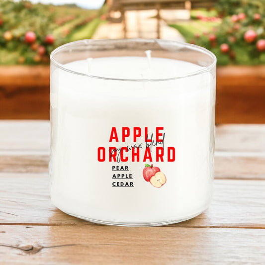 Apple Orchard 3-Wick Candle