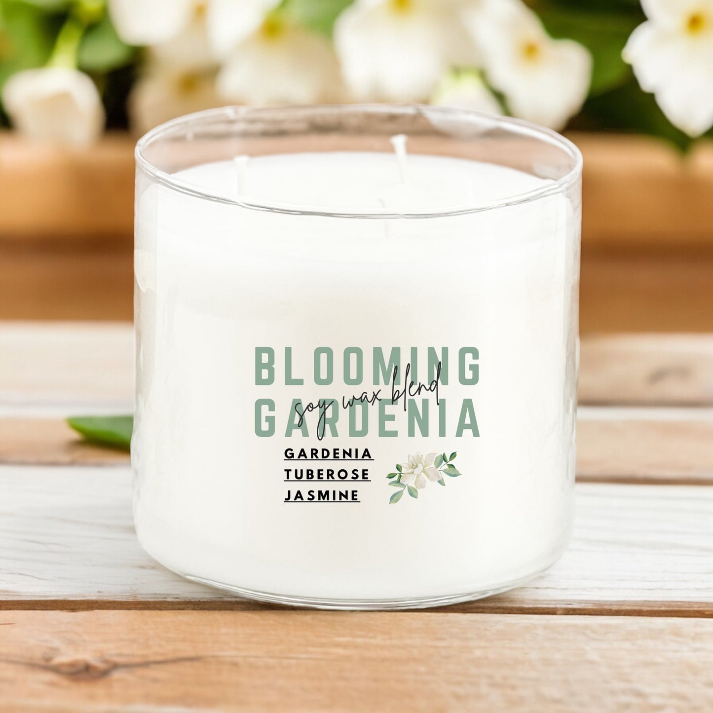 Blooming Gardenia 3-Wick Candle