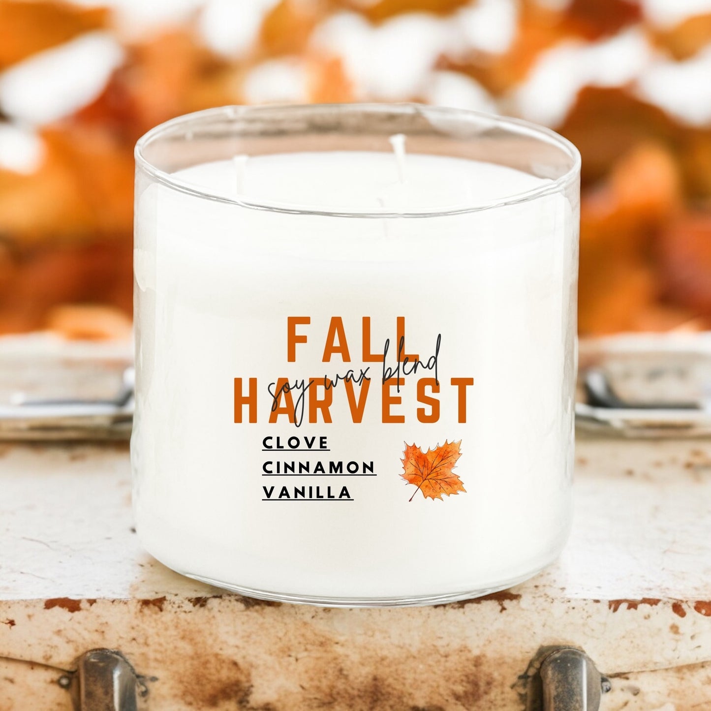 Fall Harvest 3-Wick Candle