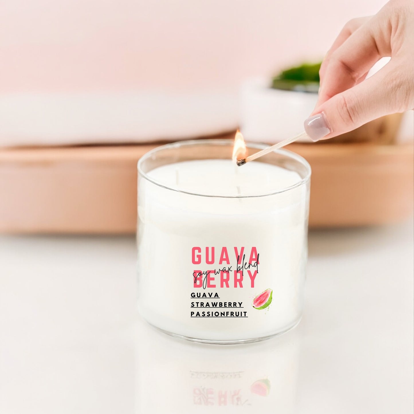 Guava Berry 3-Wick Candle