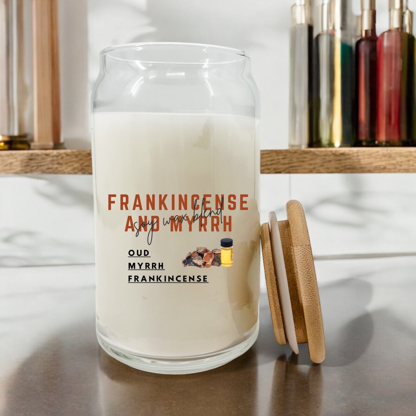 Frankincense and Myrrh 16 oz Candle