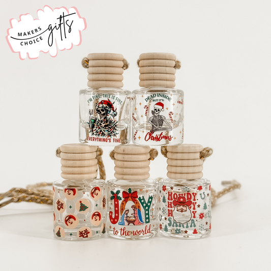 Holiday Scented Car Diffusers - Merry & Bright