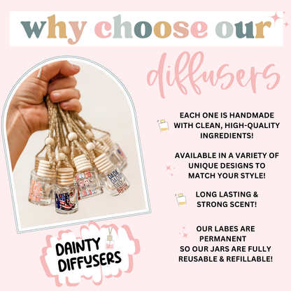 Bride Left Diamond Car Diffuser