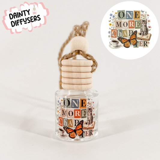One More Chapter Print Car Diffuser