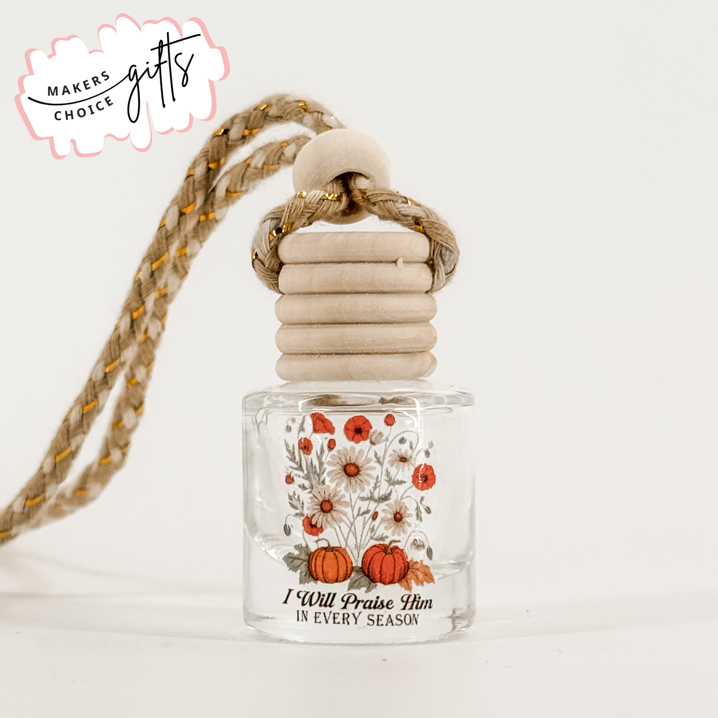 Fall Scented Car Diffusers - Pumpkin Patch