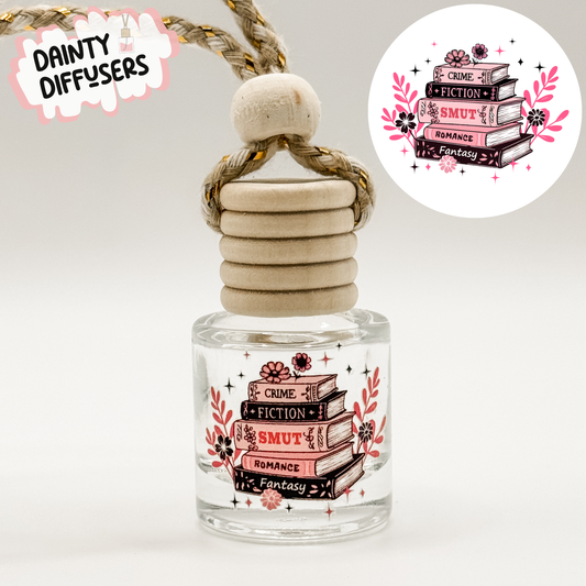 Smut Books Car Diffuser