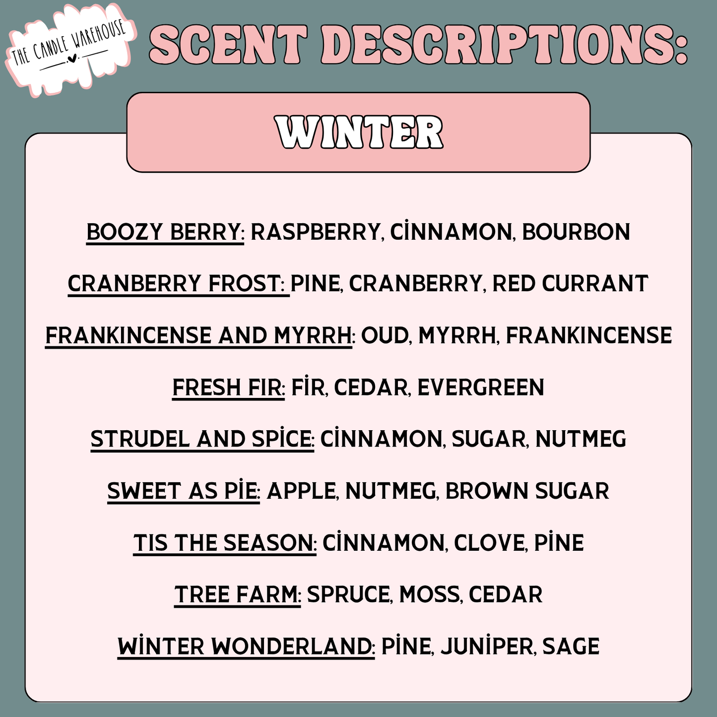 3-Wick Signature Holiday Candles