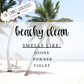 Beachy Clean 8 oz Candle