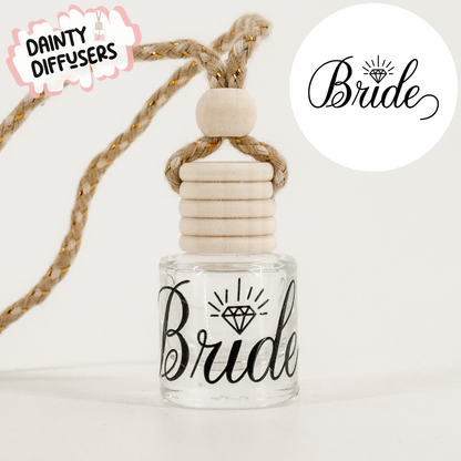 Bride W/ Middle Diamond Car Diffuser