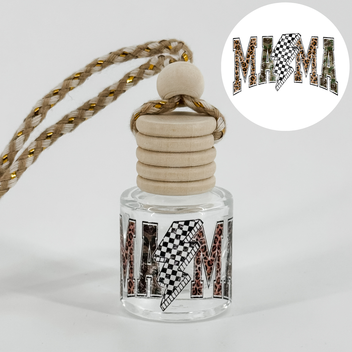Camo & Leopard MAMA Car Diffuser