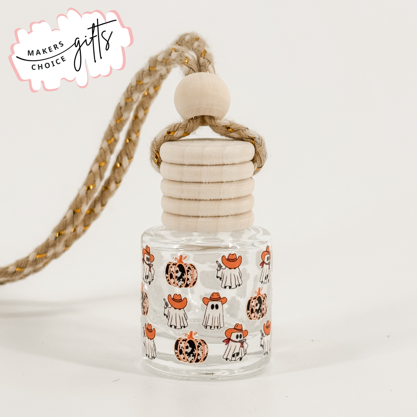 Fall Scented Car Diffusers - Cozy Wrap-Around Designs