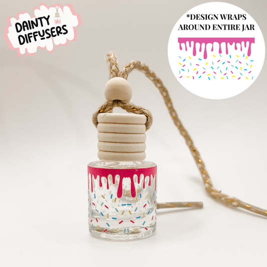 Cupcake Wrap-Around Car Diffuser