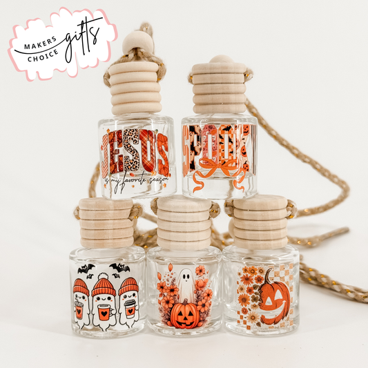 Fall Scented Car Diffusers – Ghosts & Pumpkins
